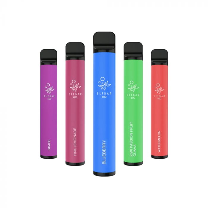 ELF BAR 600 ZERO - Jednorázová E-cigareta Bez Nikotinu