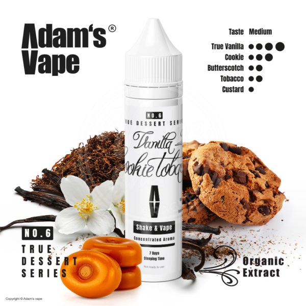Adams Vape Vanilla Cookie Tobacco